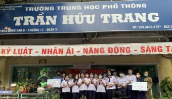 Chương trình trao tặng 60 suất học bổng 100% từ Marathon Education đến toàn thể học sinh trường THPT Trần Hữu Trang