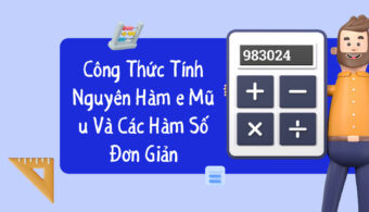 Công Thức Tính Nguyên Hàm e Mũ u Và Các Hàm Số Đơn Giản