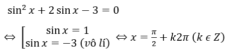 giải phương trình lượng giác lớp 11