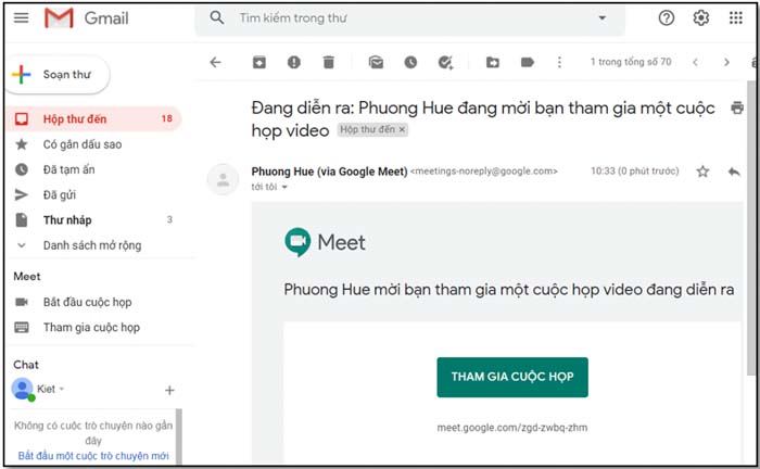 Cách học trực tuyến trên Google Meet