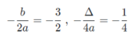 Vẽ đồ thị của hàm số y = ax2 + 3x + 2