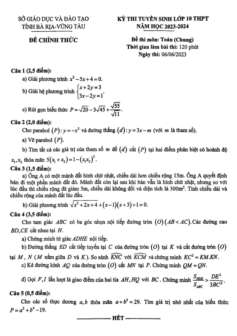 de-thi-vao-lop-10-mon-toan-ba-ria-vung-tau-nam-2023