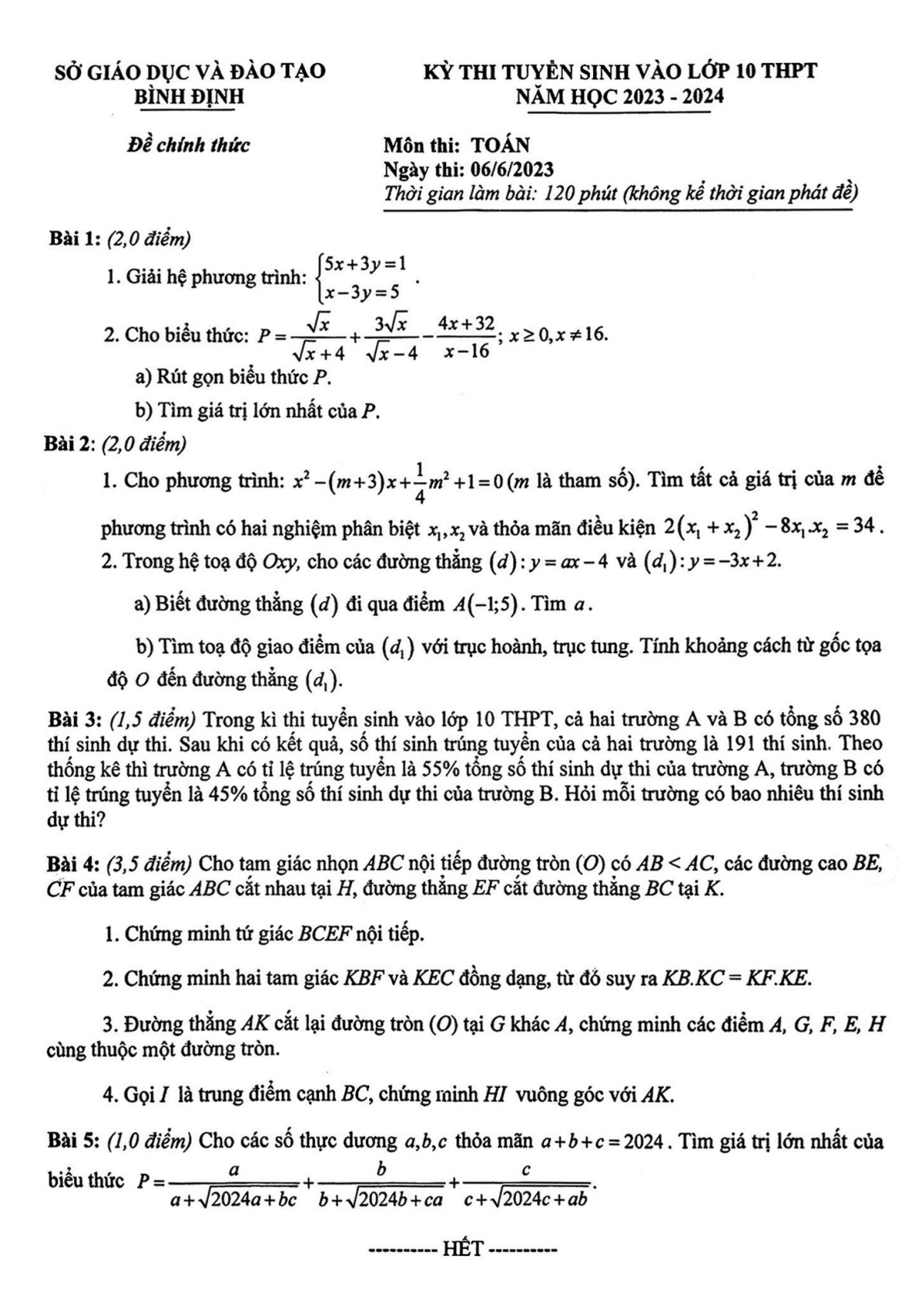 de-thi-vao-lop-10-mon-toan-binh-dinh-nam-2023