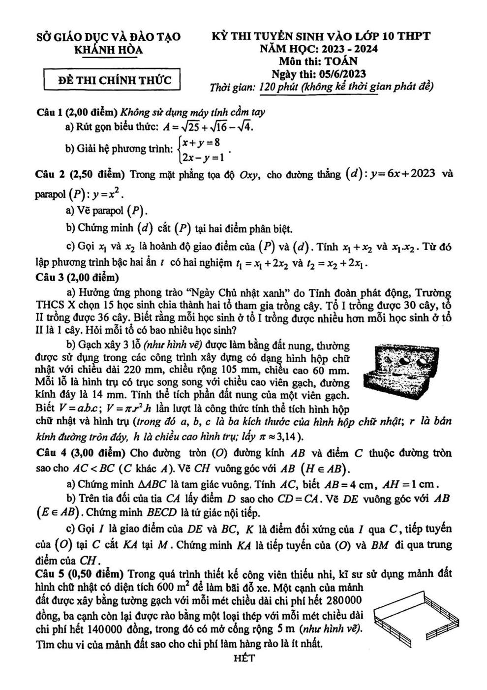 de-thi-vao-lop-10-mon-toan-khanh-hoa-nam-2023