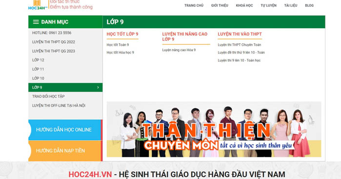 website hoa hoc online